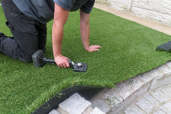 How To Make Artificial Grass Blend Into A Mature Garden